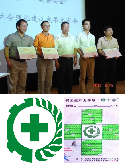 安全生产绿十字为企业生产安全保驾护航